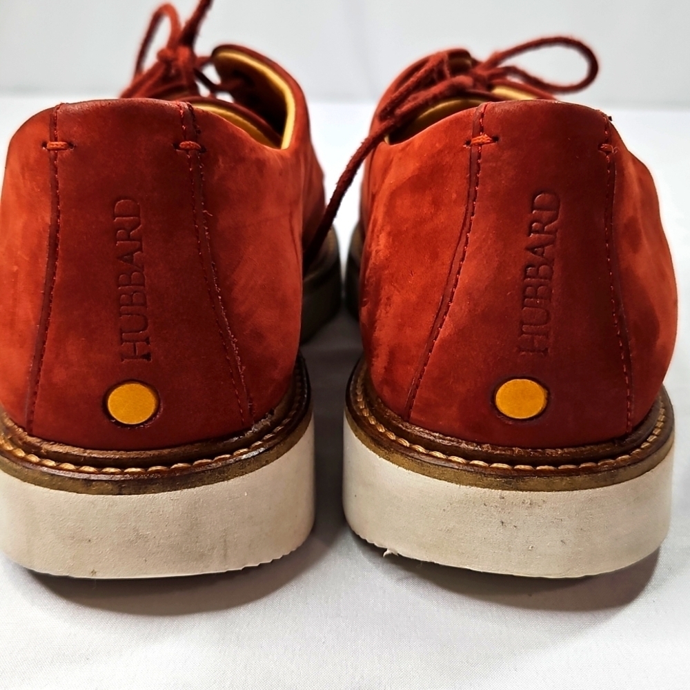 Samuel Hubbard Burnt Orange Womens Loafers Size 8 - Picture 8 of 9